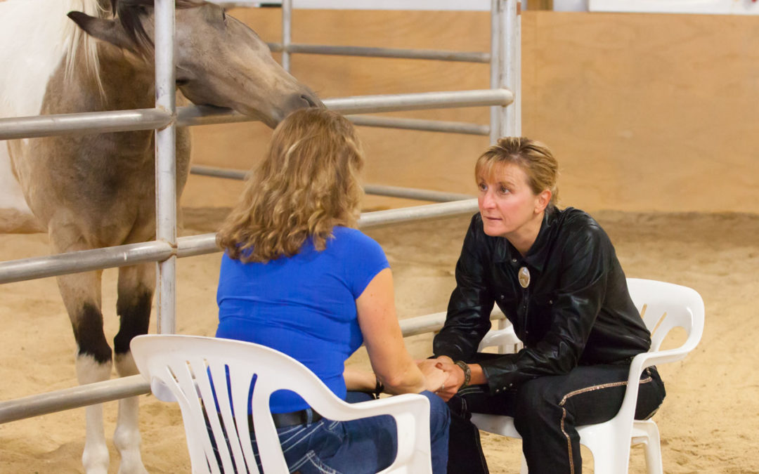 What does an Equine Gestalt Coaching session look like?